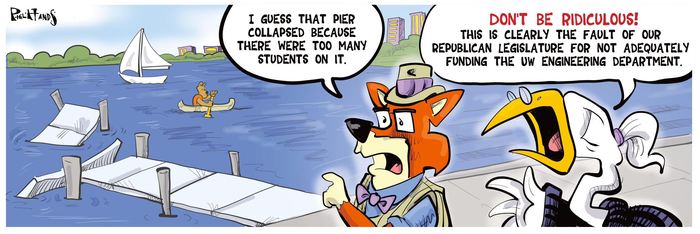 MENDOTA MARSH, with Oscar and Lewis